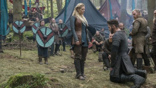Кадр из 9 серии 5 сезона сериала «Викинги»