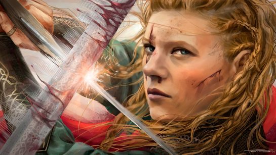 Лагерта из сериала «Викинги»